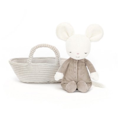 Mus mjukisdjur Rock-A-Bye Mouse JellyCat