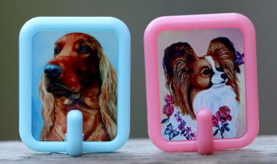 Platskrok med hundmotiv