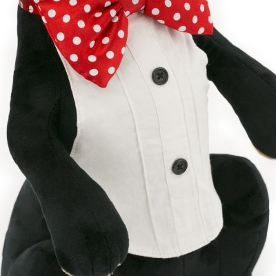 Orange Mozart the Dachshund docka - tax (korthårig)