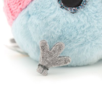 Kyckling mjukisdjur Whozie in knitted hat Orange