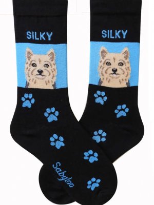 Silky terrier strumpor olika storlekar Sam