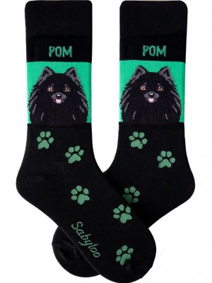 Pomeranian strumpor olika storlekar Sam 2