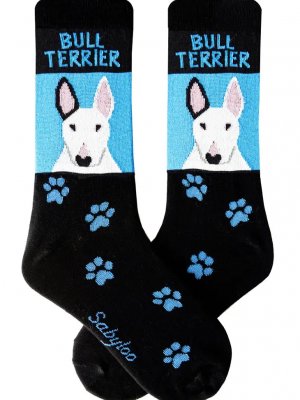 Bullterrier strumpor olika storlekar Sam