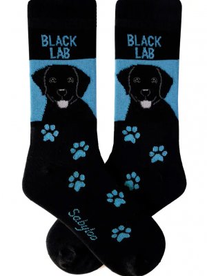 Labrador retriever (svart) strumpor olika storlekar Sam