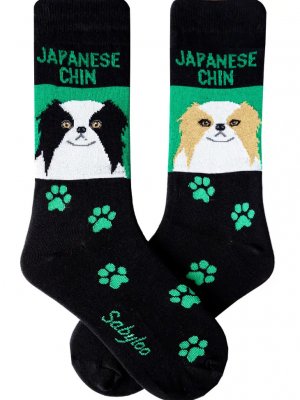 Japanese chin strumpor olika storlekar Sam