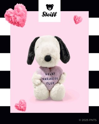 Snobben mjukisdjur Snoopy Heartbreakers Club Steiff 024375