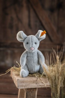 Mus mjukisdjur Soft Cuddly Friends Cheesy mouse 056246 Steiff