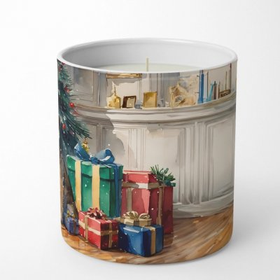 Borderterrier sojaljus doftljus julmotiv