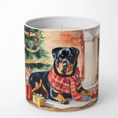 Rottweiler sojaljus doftljus julmotiv