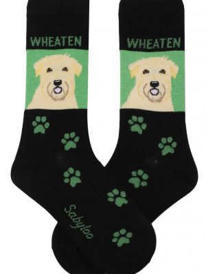 Irish softcoated wheaten terrier strumpor olika storlekar Sam