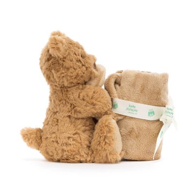 björn snuttefilt Bartholomew Bear Soother Jellycat
