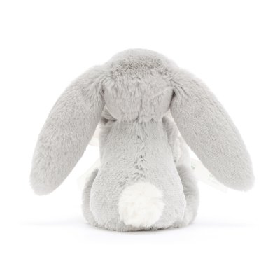 Kanin snuttefilt Bashful Silver Bunny Soother Soother Jellycat