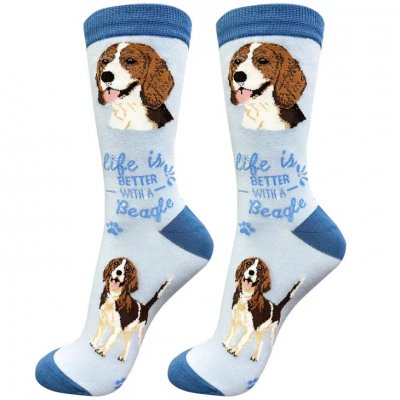 Beagle strumpor 1-pack ES 2