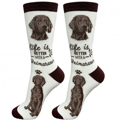 Weimaraner strumpor 1-pack ES 3