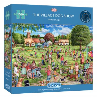 The Village Dog Show pussel 1000 bitar