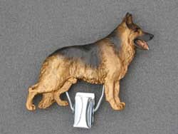 Tysk schäferhund nummerlappshållare - tjeckisk