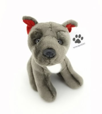 Staffordshire bullterrier mjukisdjur 21 cm Vivantti