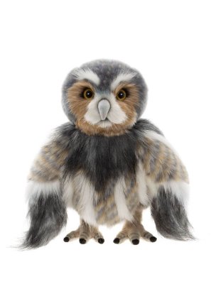 Uggla mjukisdjur 28 cm Wing Commander Swift Charlie Bears