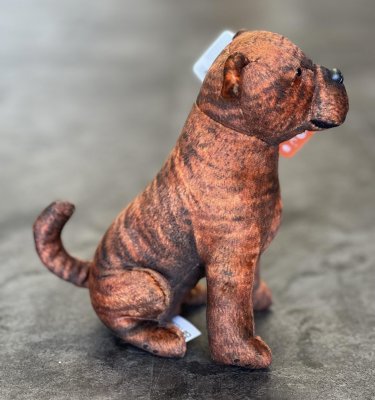 Staffordshire bullterrier mjukisdjur skällande 16 cm Wild Republic