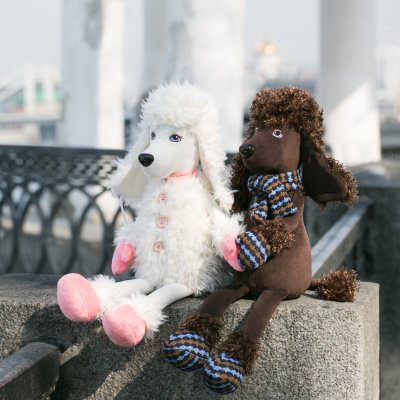 Orange Artemon the Poodle docka - pudel