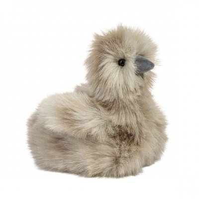 Kyckling mjukisdjur Zara Gray Silky Chick Douglas