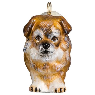 FÖRBESTÄLL! Tibetansk spaniel julprydnad