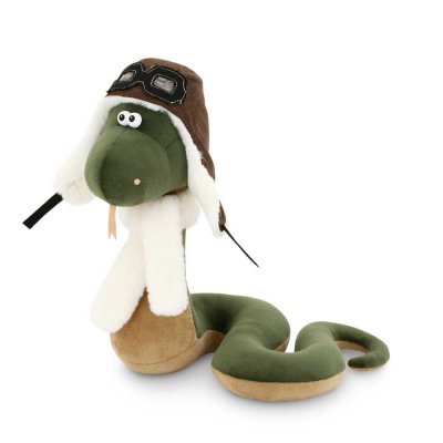 Orm mjukisdjur Aviator the Snake 20 cm Orange Toys