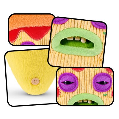 Fuggler mjukisdjur Fuggalicious pizza