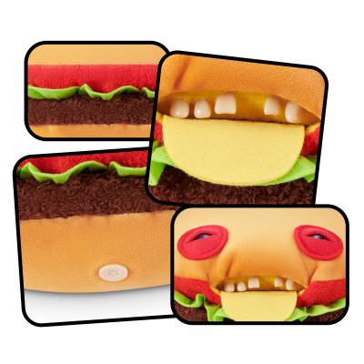 Fuggler mjukisdjur Fuggalicious hamburgare