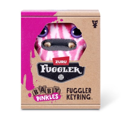 Fuggler Baby Pinkles Keyrings 8 cm randig