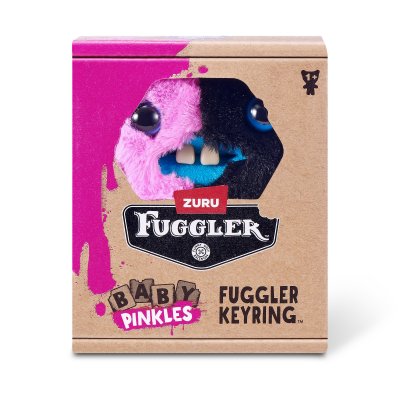 Fuggler Baby Pinkles Keyrings 8 cm rosa/svart