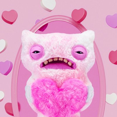 Fuggler mjukisdjur Love Fugg rosa