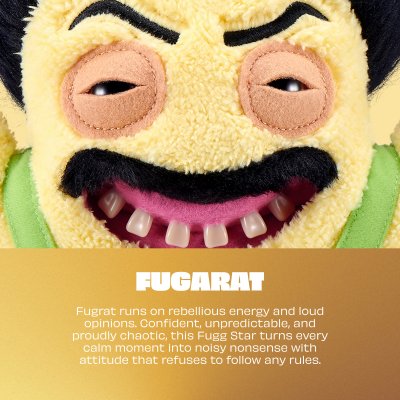 Fuggler mjukisdjur Fugg Stars S2 Fugrat Borat